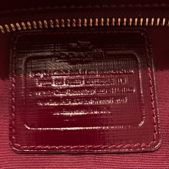 EUC COACH F32829 Peyton Leather Mini Carryall Satchel/Crossbody - Picture 3 of 9